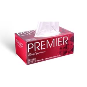 Premier Soft Face Tissue - 2 Ply, 200 Pulls